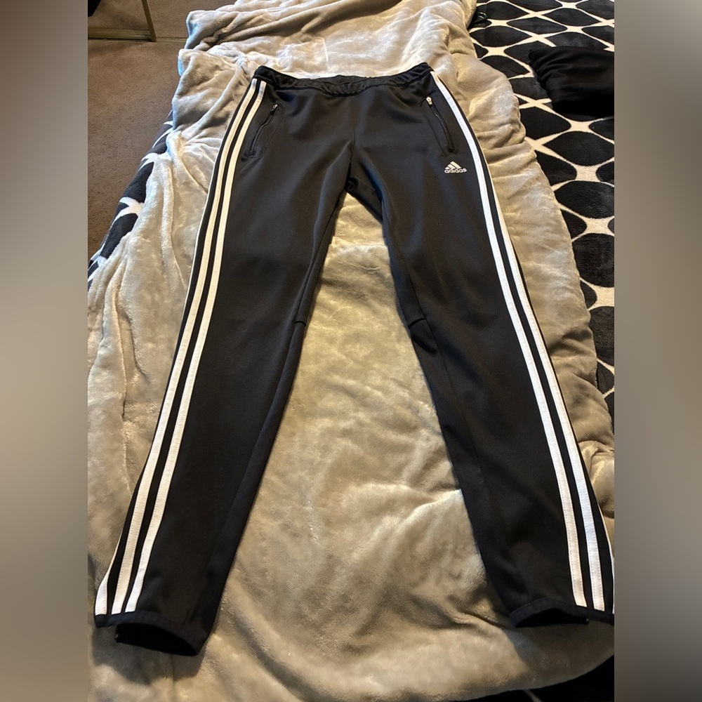Adidas Climacool Black Athletic Jogger pants Unisex size S